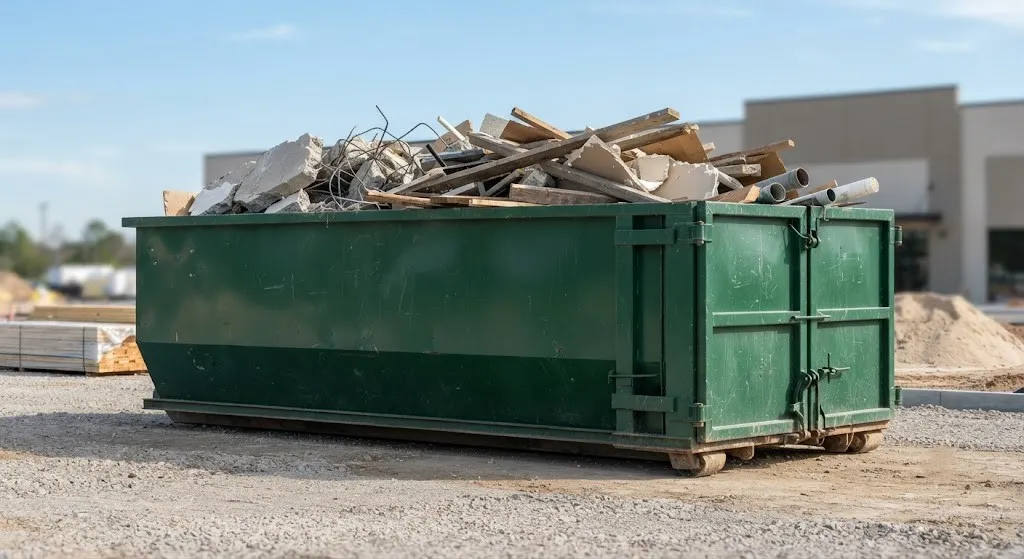 30 yard dumpster rental from our Champaign fleet